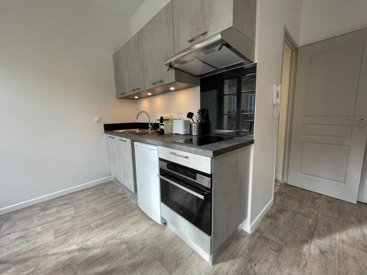 Magnifique Appartement Pour 2 Avec Climatisation Et Belle Pierre Bordelaise บอร์โด ภายนอก รูปภาพ