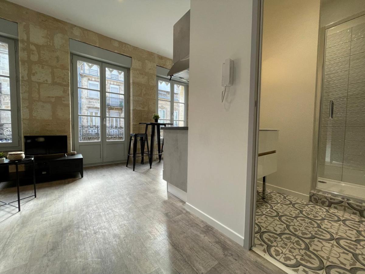 Magnifique Appartement Pour 2 Avec Climatisation Et Belle Pierre Bordelaise บอร์โด ภายนอก รูปภาพ
