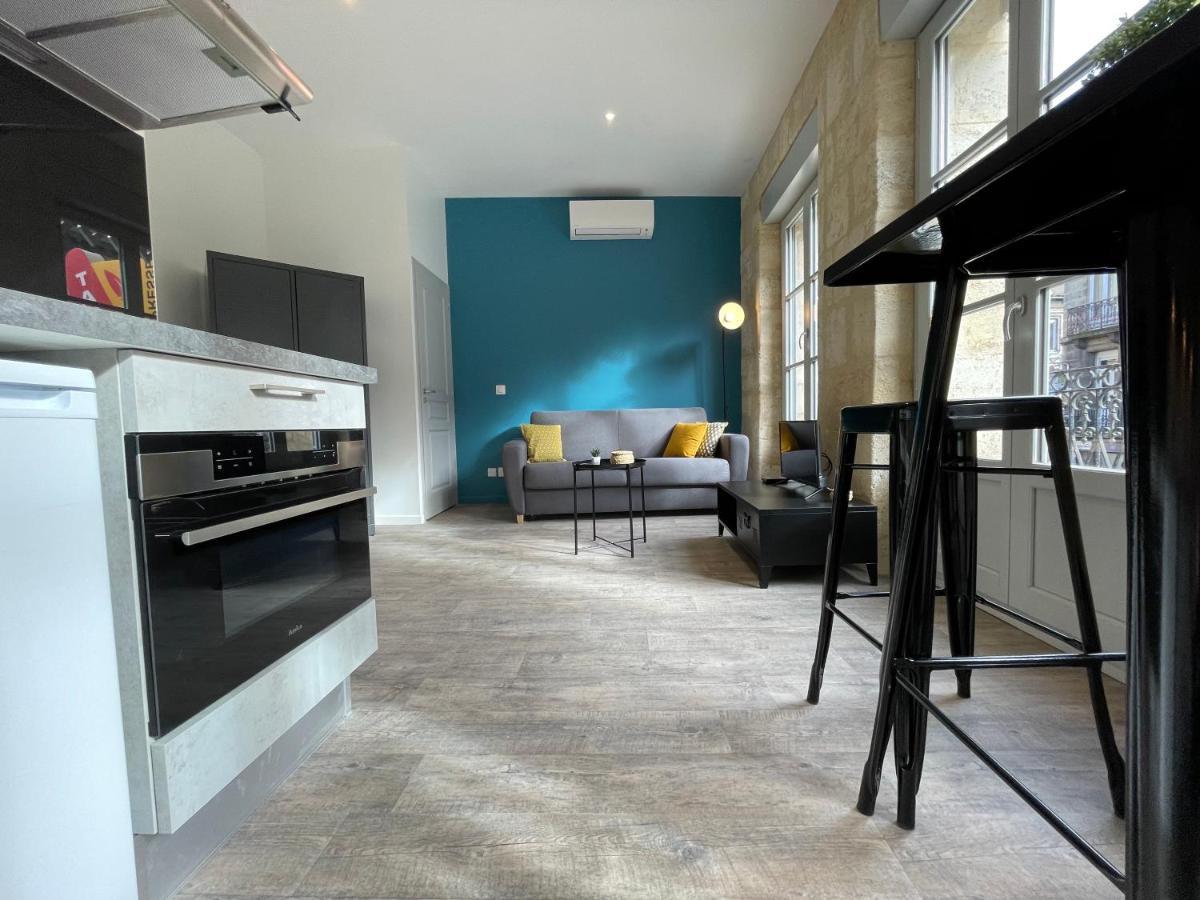 Magnifique Appartement Pour 2 Avec Climatisation Et Belle Pierre Bordelaise บอร์โด ภายนอก รูปภาพ