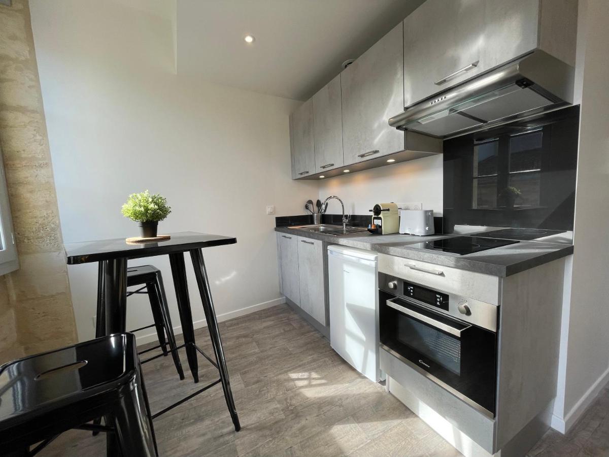 Magnifique Appartement Pour 2 Avec Climatisation Et Belle Pierre Bordelaise บอร์โด ภายนอก รูปภาพ