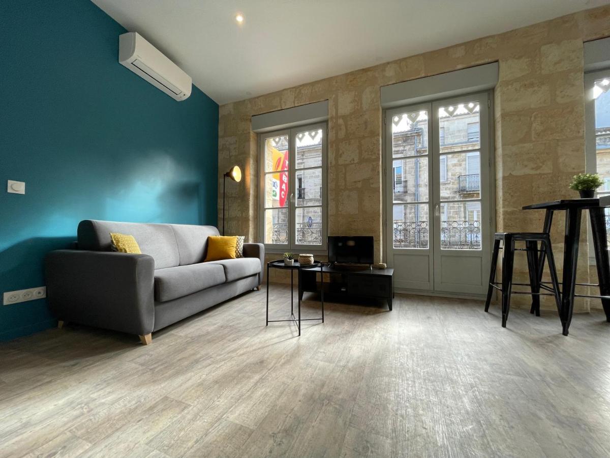Magnifique Appartement Pour 2 Avec Climatisation Et Belle Pierre Bordelaise บอร์โด ภายนอก รูปภาพ
