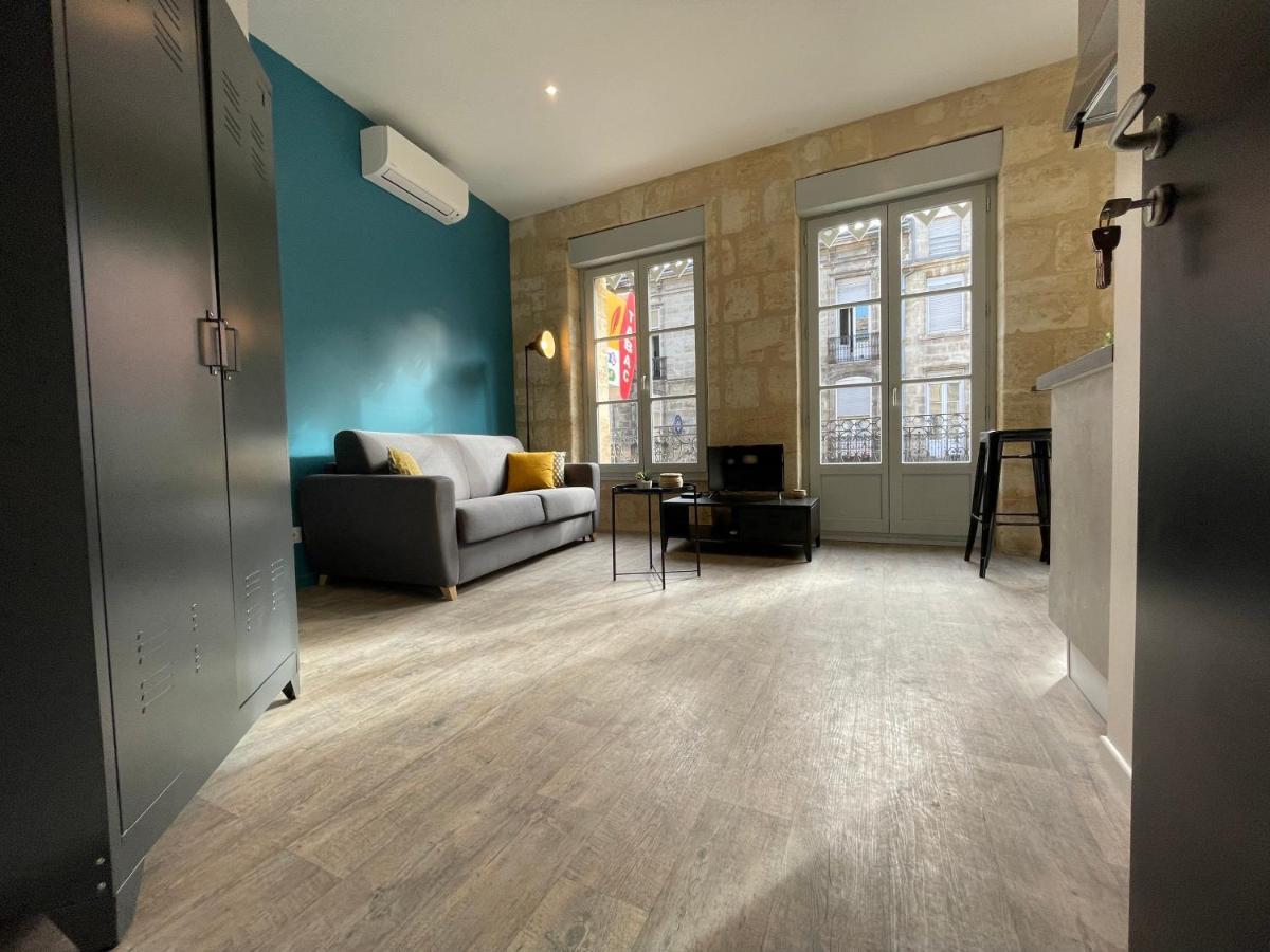 Magnifique Appartement Pour 2 Avec Climatisation Et Belle Pierre Bordelaise บอร์โด ภายนอก รูปภาพ