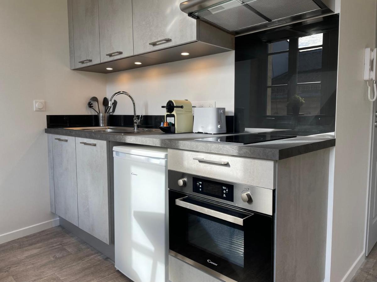 Magnifique Appartement Pour 2 Avec Climatisation Et Belle Pierre Bordelaise บอร์โด ภายนอก รูปภาพ