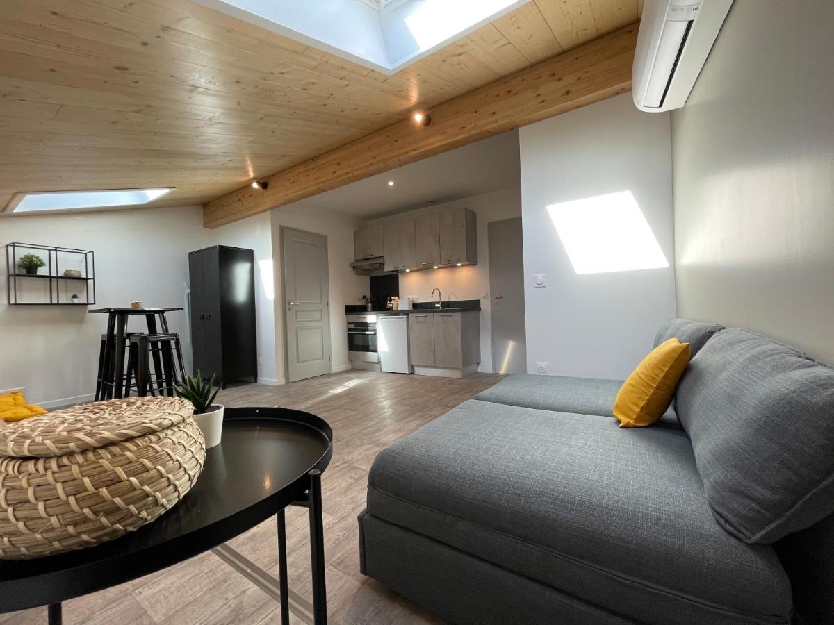 Magnifique Appartement Pour 2 Avec Climatisation Et Belle Pierre Bordelaise บอร์โด ภายนอก รูปภาพ