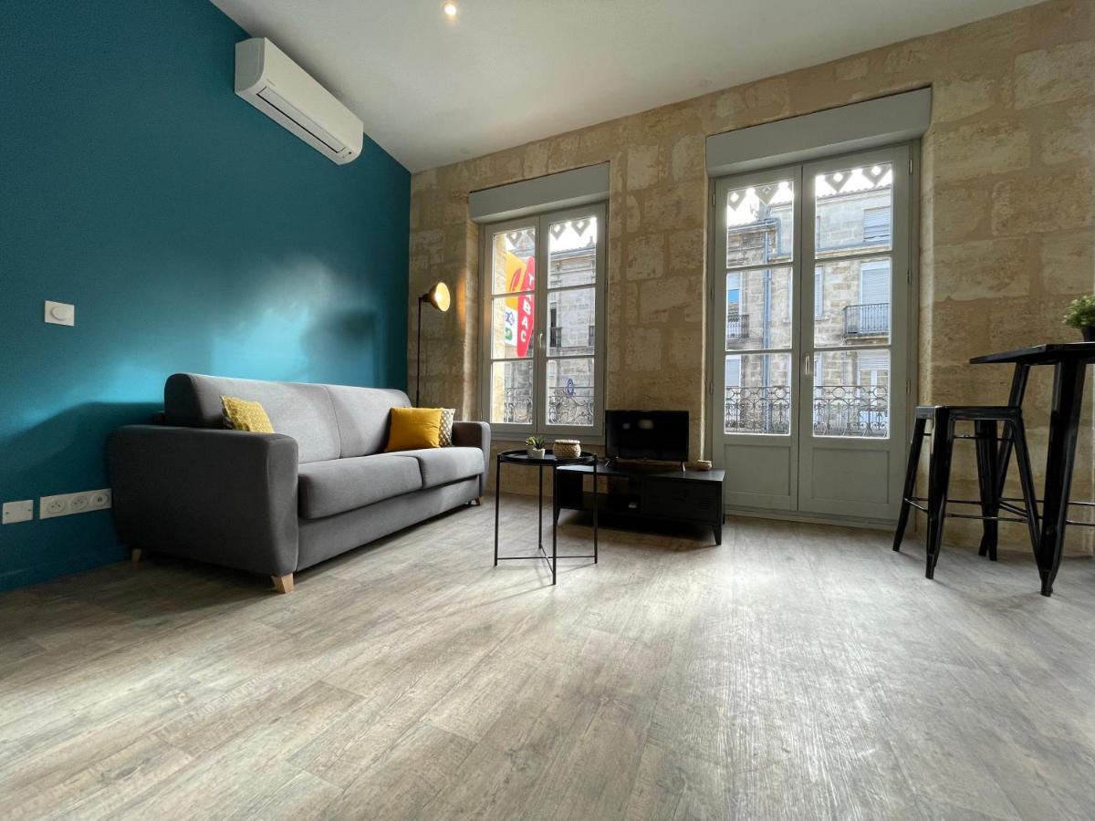 Magnifique Appartement Pour 2 Avec Climatisation Et Belle Pierre Bordelaise บอร์โด ภายนอก รูปภาพ