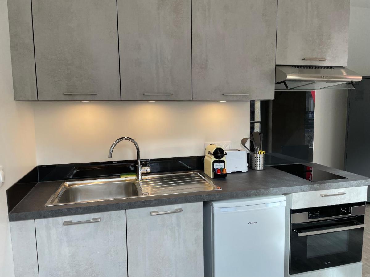 Magnifique Appartement Pour 2 Avec Climatisation Et Belle Pierre Bordelaise บอร์โด ภายนอก รูปภาพ