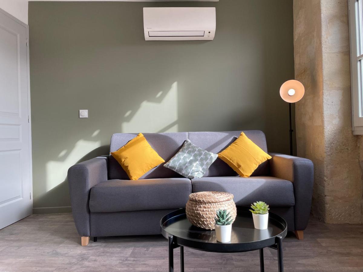 Magnifique Appartement Pour 2 Avec Climatisation Et Belle Pierre Bordelaise บอร์โด ภายนอก รูปภาพ