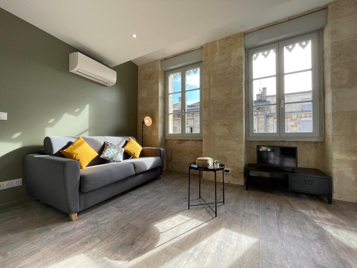 Magnifique Appartement Pour 2 Avec Climatisation Et Belle Pierre Bordelaise บอร์โด ภายนอก รูปภาพ