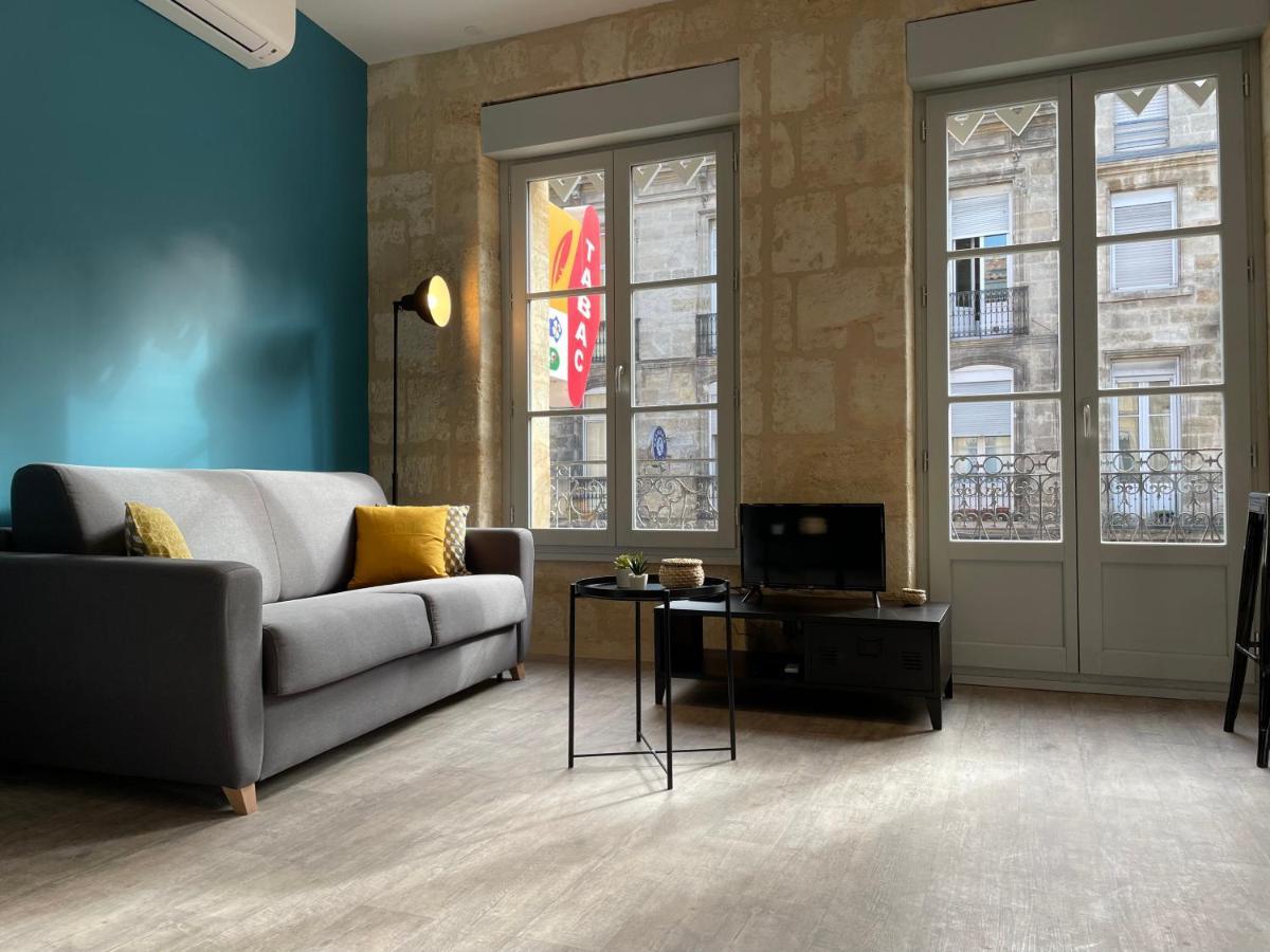 Magnifique Appartement Pour 2 Avec Climatisation Et Belle Pierre Bordelaise บอร์โด ภายนอก รูปภาพ