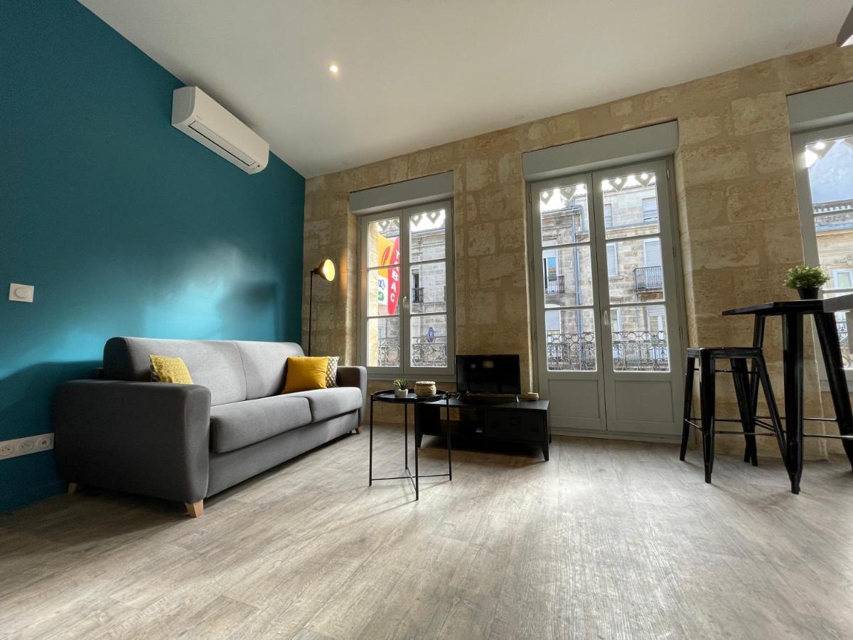 Magnifique Appartement Pour 2 Avec Climatisation Et Belle Pierre Bordelaise บอร์โด ภายนอก รูปภาพ