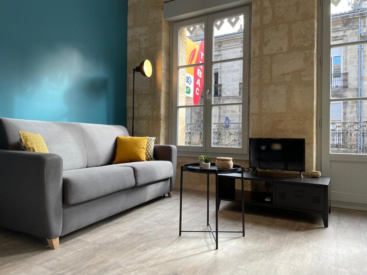 Magnifique Appartement Pour 2 Avec Climatisation Et Belle Pierre Bordelaise บอร์โด ภายนอก รูปภาพ